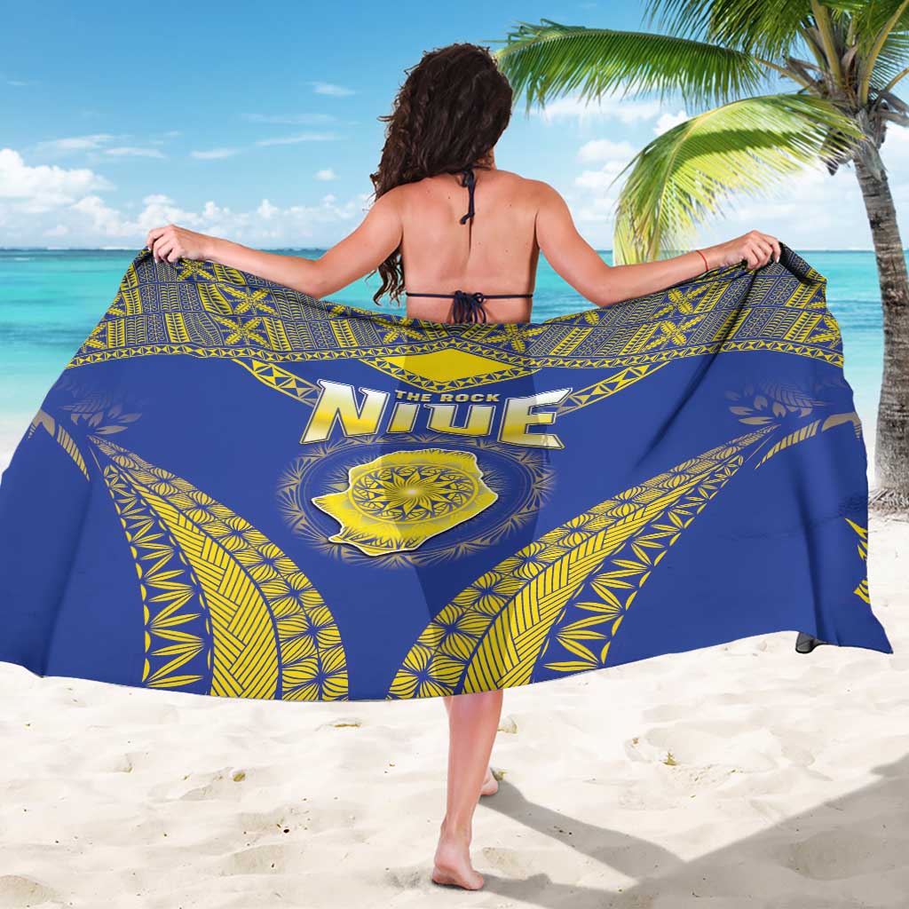 Niue The Rock Of Polynesia Sarong Peniamina Gospel Day Blue Version
