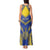 Personalised Niue The Rock Of Polynesia Tank Maxi Dress Peniamina Gospel Day Blue Version