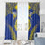 Niue The Rock Of Polynesia Window Curtain Peniamina Gospel Day Blue Version