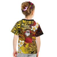 Papua New Guinea Retro Christmas Kid T Shirt Hamamas Krismas - Polynesian Pride