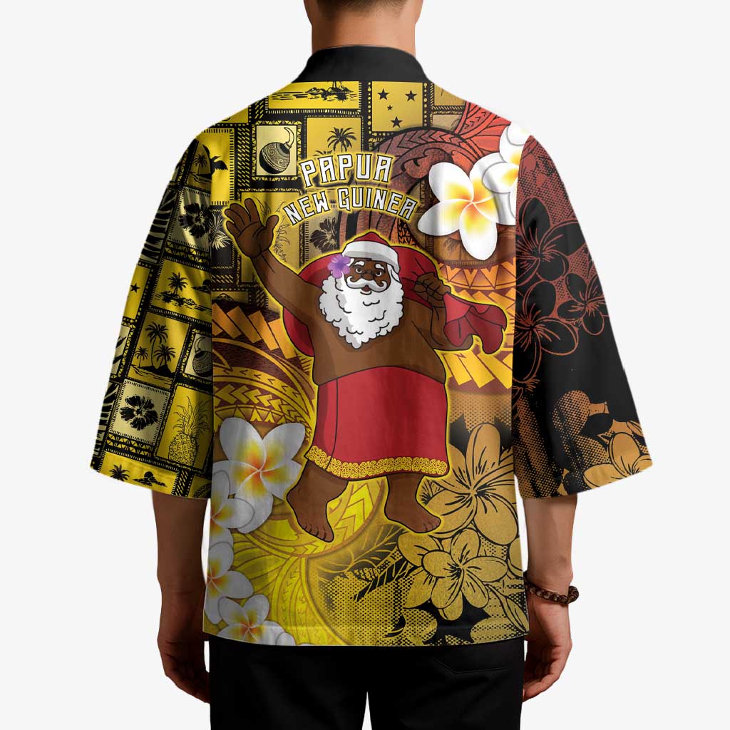 Papua New Guinea Retro Christmas Kimono Hamamas Krismas - Polynesian Pride