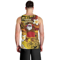Papua New Guinea Retro Christmas Men Tank Top Hamamas Krismas - Polynesian Pride