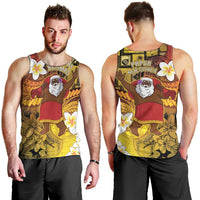 Papua New Guinea Retro Christmas Men Tank Top Hamamas Krismas - Polynesian Pride