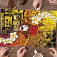 Papua New Guinea Retro Christmas Puzzle Hamamas Krismas - Polynesian Pride
