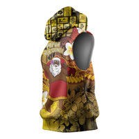 Papua New Guinea Retro Christmas Sleeveless Hoodie Hamamas Krismas LT05 - Polynesian Pride