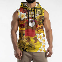 Papua New Guinea Retro Christmas Sleeveless Hoodie Hamamas Krismas LT05 - Polynesian Pride