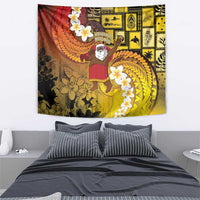 Papua New Guinea Retro Christmas Tapestry Hamamas Krismas - Polynesian Pride