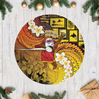 Papua New Guinea Retro Christmas Tree Skirt Hamamas Krismas LT05 Casual Colorful - Polynesian Pride