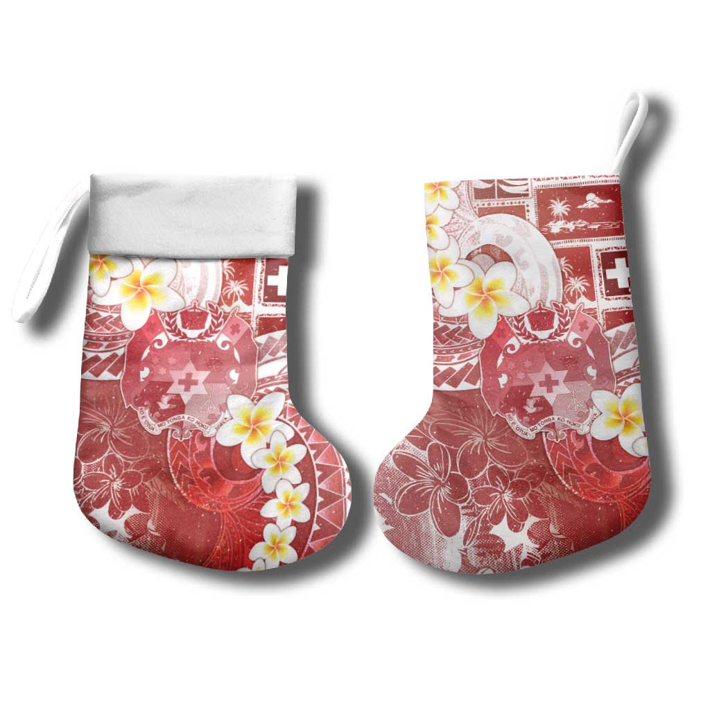 Tonga Christmas Stocking Kilisimasi Fiefia Retro Style Red - Polynesian Pride