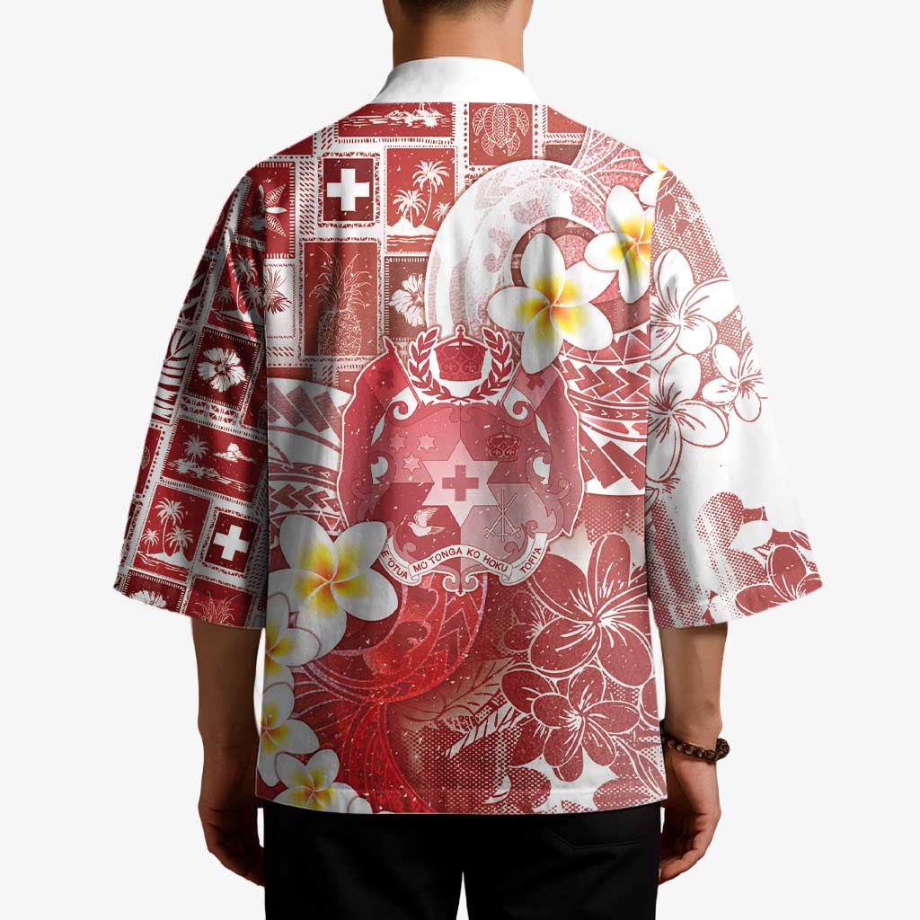 Tonga Christmas Kimono Kilisimasi Fiefia Retro Style Red - Polynesian Pride