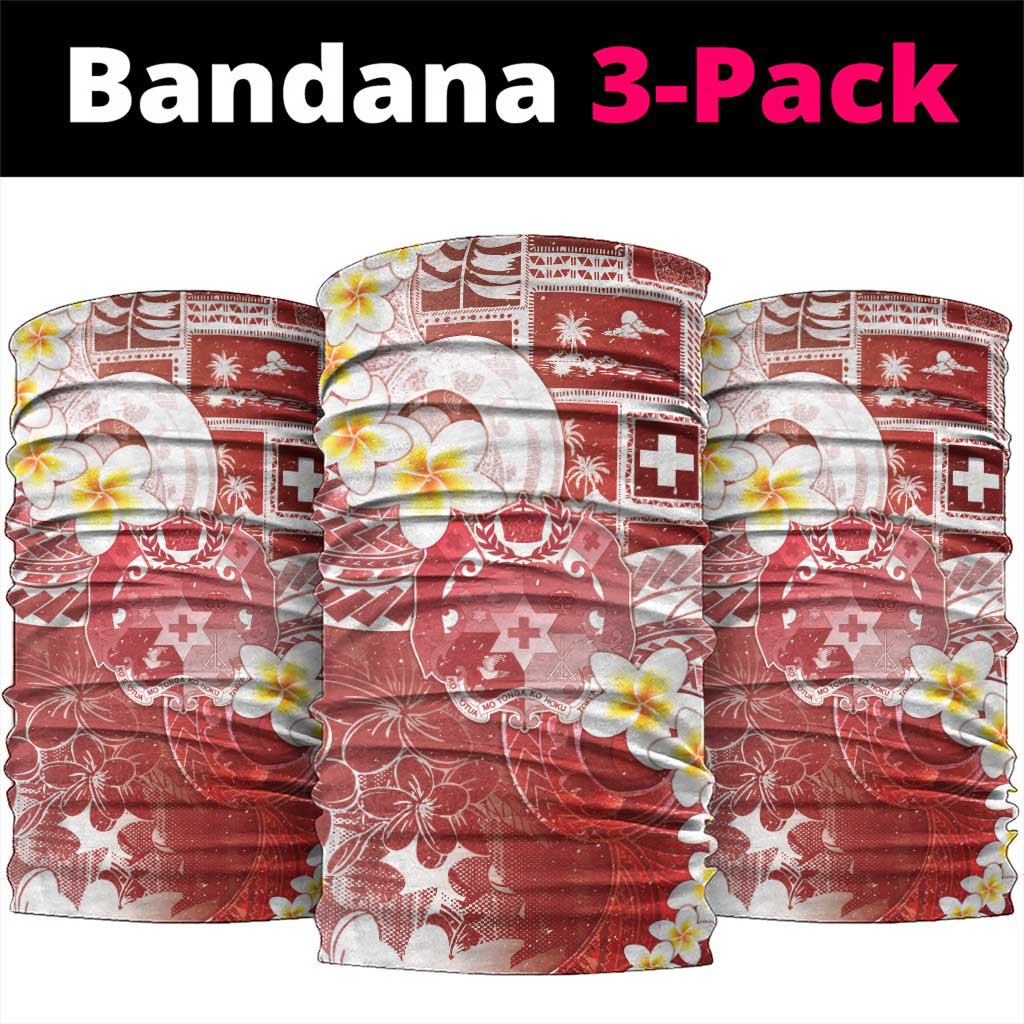 Tonga Christmas Neck Gaiter Kilisimasi Fiefia Retro Style Red - Polynesian Pride