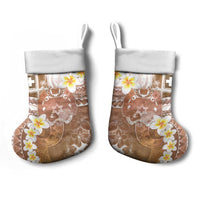 Tonga Christmas Stocking Kilisimasi Fiefia Retro Style Brown - Polynesian Pride