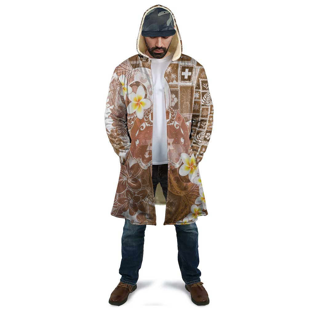 Tonga Christmas Cloak Kilisimasi Fiefia Retro Style Brown - Polynesian Pride