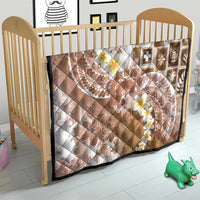 Tonga Christmas Quilt Kilisimasi Fiefia Retro Style Brown - Polynesian Pride