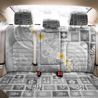 Tonga Christmas Back Car Seat Cover Kilisimasi Fiefia Retro Style White - Polynesian Pride