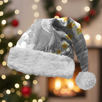 Tonga Christmas Santa Hat Kilisimasi Fiefia Retro Style White - Polynesian Pride