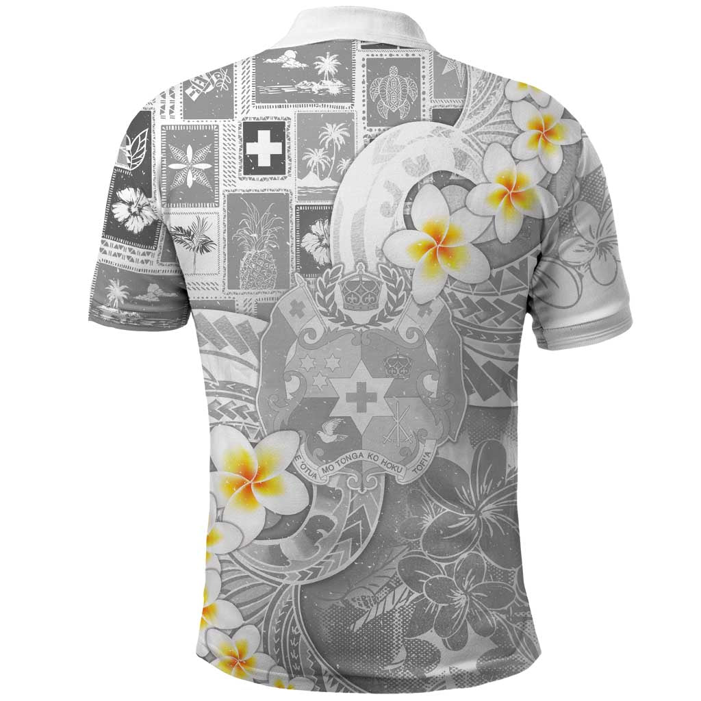 Tonga Christmas Polo Shirt Kilisimasi Fiefia Retro Style White - Polynesian Pride