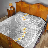 Tonga Christmas Quilt Kilisimasi Fiefia Retro Style White - Polynesian Pride