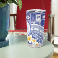 Federated States Of Micronesia Christmas Tumbler Cup Retro Style Bright Version - Polynesian Pride