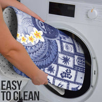 Federated States Of Micronesia Christmas Bathroom Set Retro Style Dark Version - Polynesian Pride