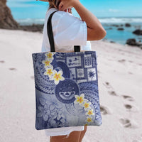 Federated States Of Micronesia Christmas Tote Bag Retro Style Dark Version - Polynesian Pride