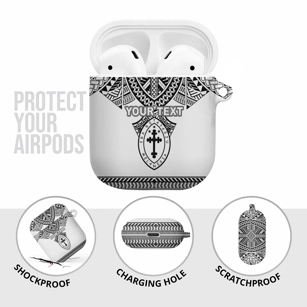 Personalised Melanesian Brotherhood AirPods Case With Tribal Pattern LT05 - Polynesian Pride