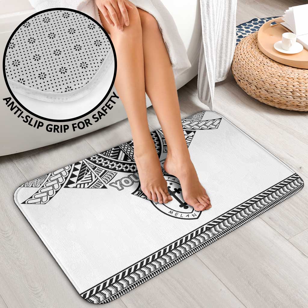 Personalised Melanesian Brotherhood Bathroom Set With Tribal Pattern - Polynesian Pride