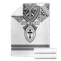 Personalised Melanesian Brotherhood Blanket With Tribal Pattern - Polynesian Pride