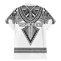 Personalised Melanesian Brotherhood Family Matching Mermaid Dress and Hawaiian Shirt With Tribal Pattern - Polynesian Pride