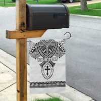Personalised Melanesian Brotherhood Garden Flag With Tribal Pattern - Polynesian Pride