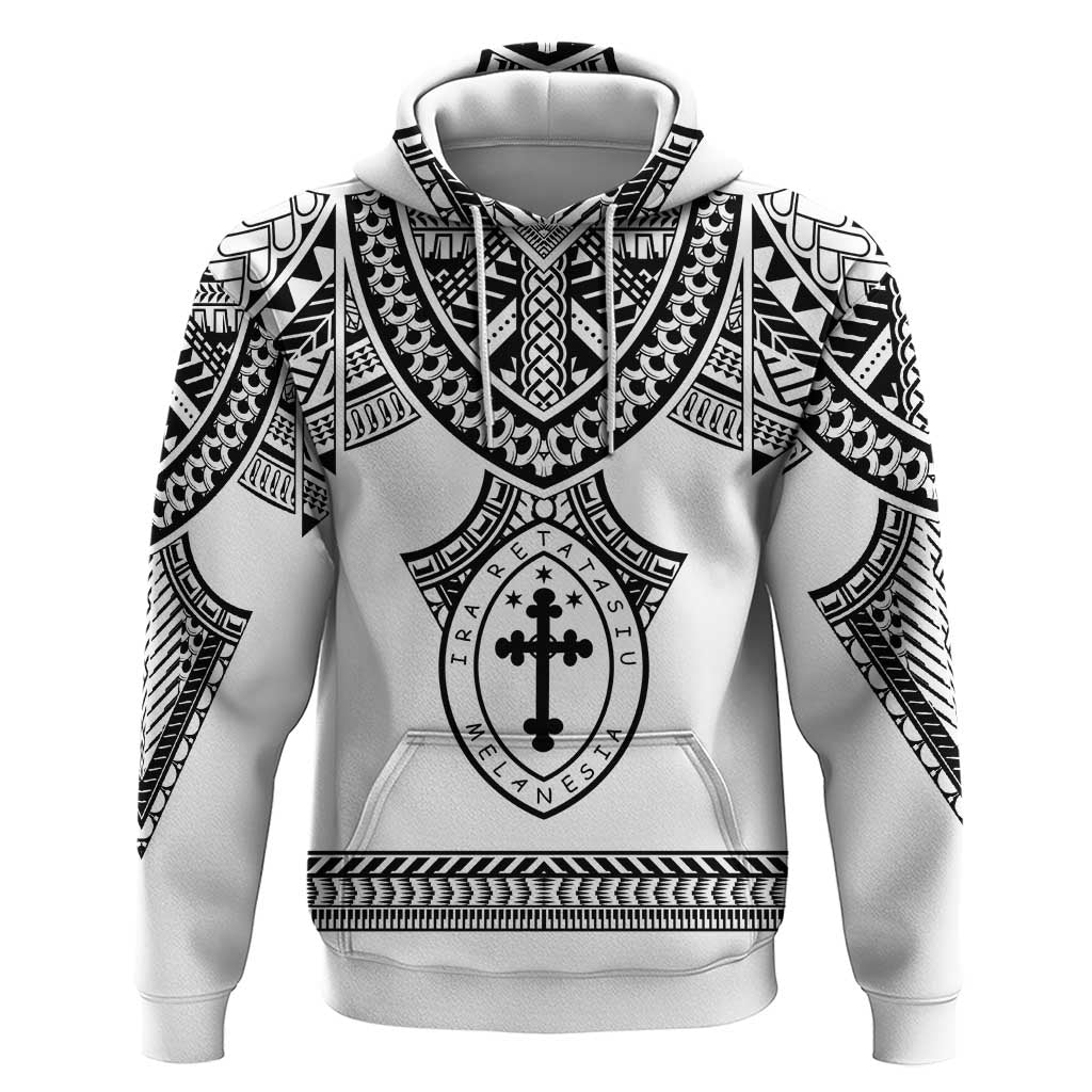 Personalised Melanesian Brotherhood Hoodie With Tribal Pattern - Polynesian Pride