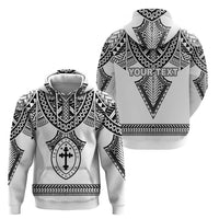 Personalised Melanesian Brotherhood Hoodie With Tribal Pattern - Polynesian Pride