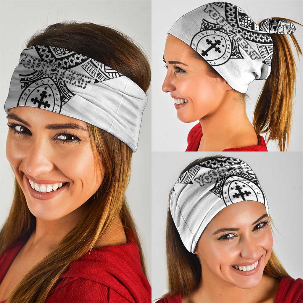 Personalised Melanesian Brotherhood Neck Gaiter With Tribal Pattern - Polynesian Pride
