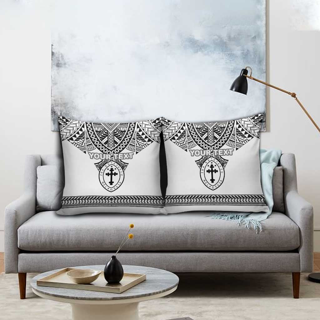 Personalised Melanesian Brotherhood Pillow Cover With Tribal Pattern LT05 - Polynesian Pride