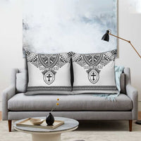 Personalised Melanesian Brotherhood Pillow Cover With Tribal Pattern LT05 - Polynesian Pride
