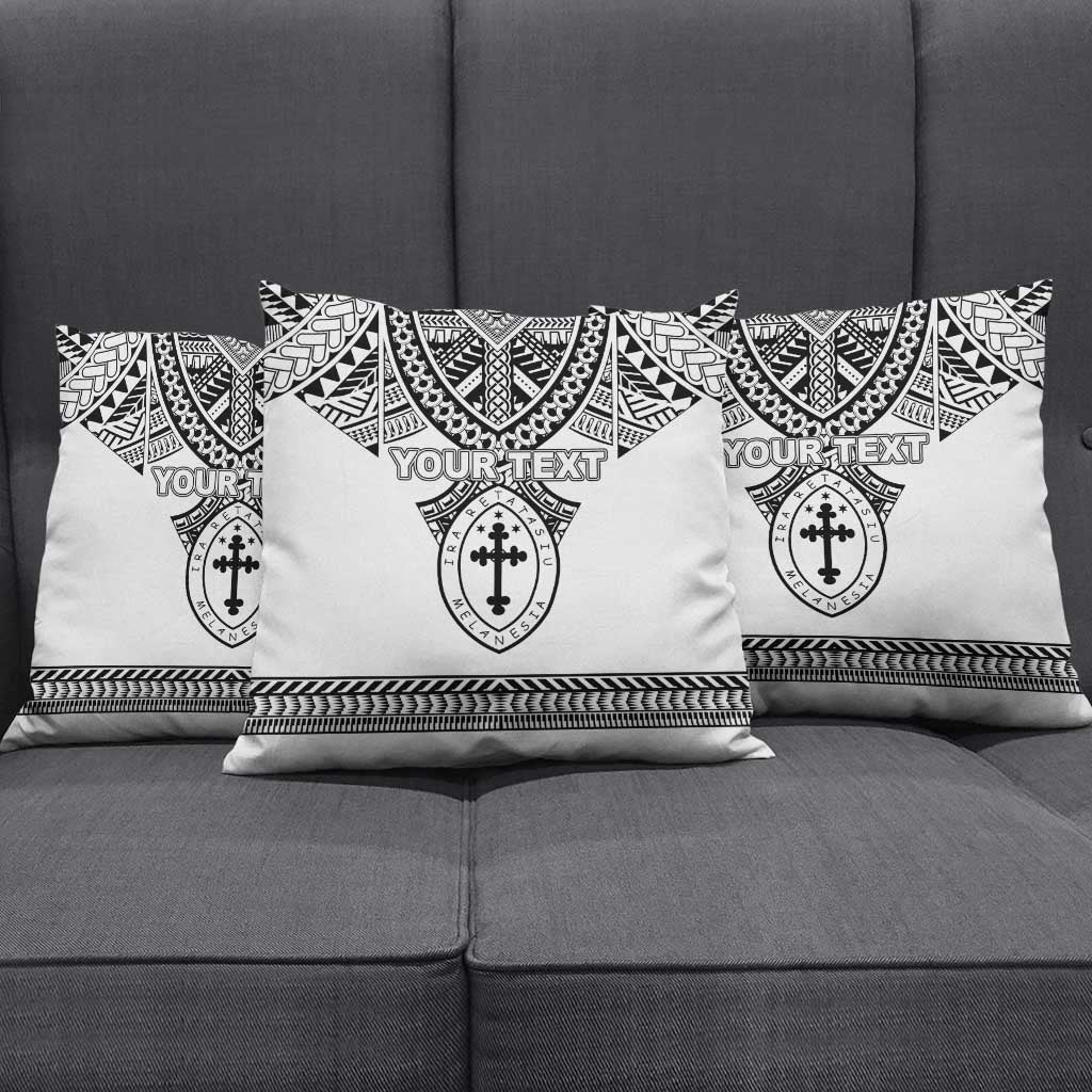 Personalised Melanesian Brotherhood Pillow Cover With Tribal Pattern LT05 - Polynesian Pride