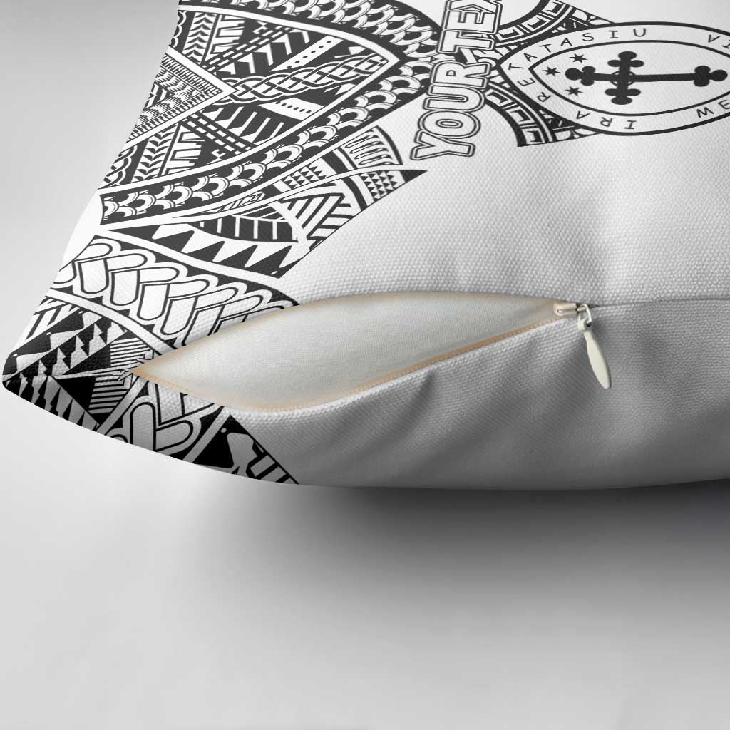 Personalised Melanesian Brotherhood Pillow Cover With Tribal Pattern LT05 - Polynesian Pride