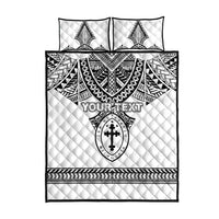 Personalised Melanesian Brotherhood Quilt Bed Set With Tribal Pattern - Polynesian Pride