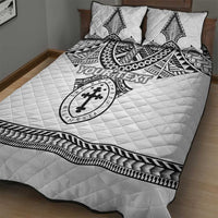 Personalised Melanesian Brotherhood Quilt Bed Set With Tribal Pattern - Polynesian Pride
