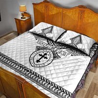 Personalised Melanesian Brotherhood Quilt Bed Set With Tribal Pattern - Polynesian Pride