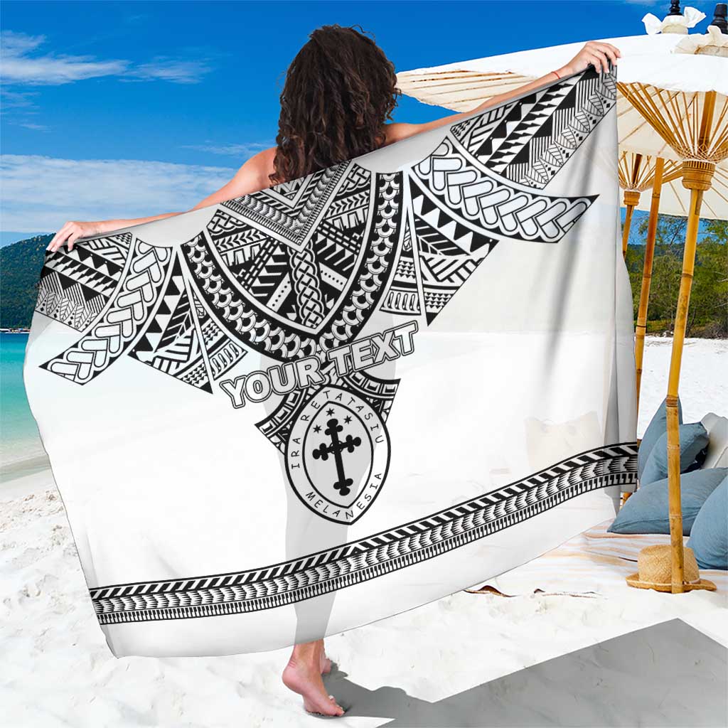 Personalised Melanesian Brotherhood Sarong With Tribal Pattern - Polynesian Pride