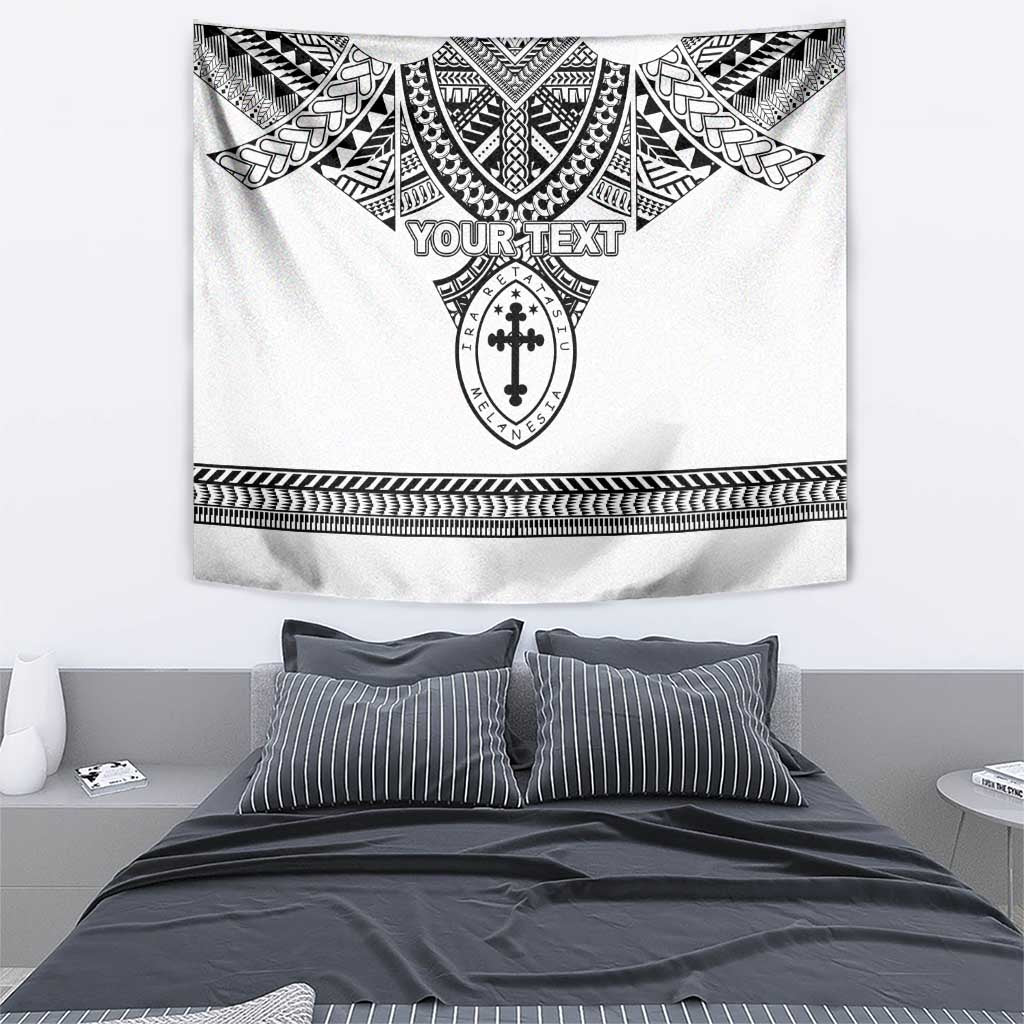 Personalised Melanesian Brotherhood Tapestry With Tribal Pattern LT05 - Polynesian Pride