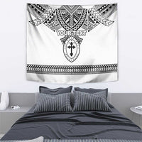 Personalised Melanesian Brotherhood Tapestry With Tribal Pattern LT05 - Polynesian Pride