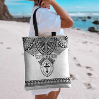 Personalised Melanesian Brotherhood Tote Bag With Tribal Pattern - Polynesian Pride