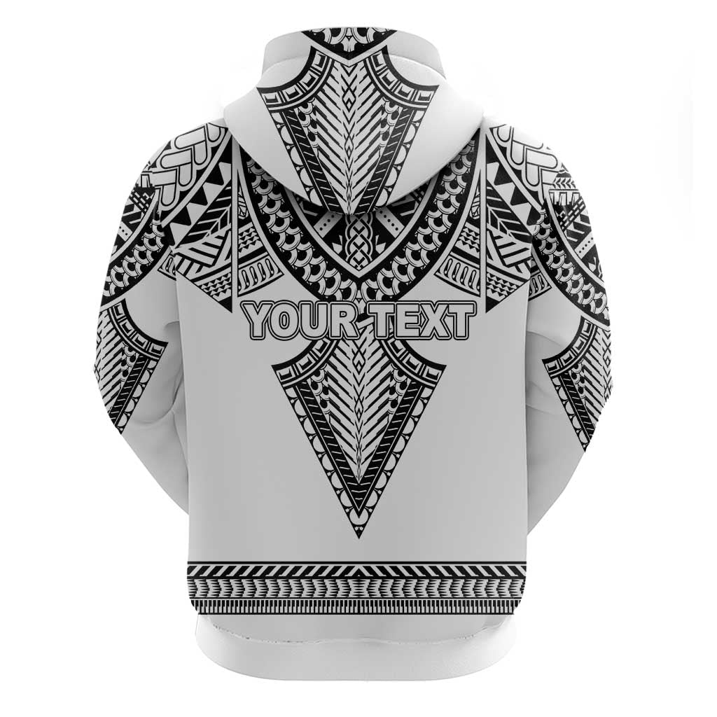 Personalised Melanesian Brotherhood Zip Hoodie With Tribal Pattern LT05 - Polynesian Pride