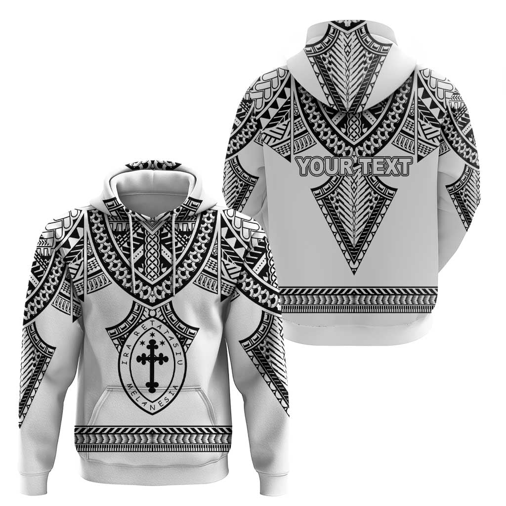 Personalised Melanesian Brotherhood Zip Hoodie With Tribal Pattern LT05 - Polynesian Pride