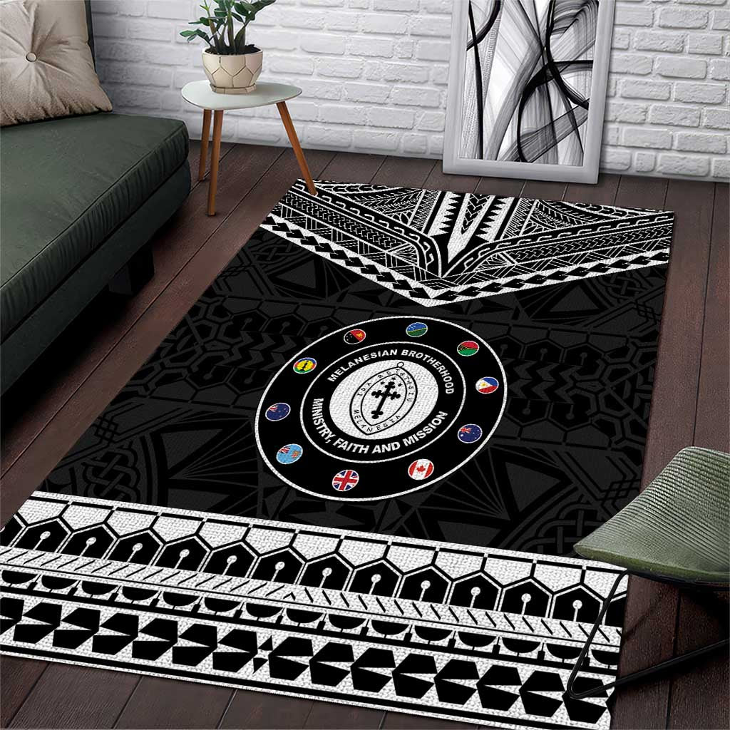Melanesian Brotherhood Area Rug Ministry Faith And Mission - Polynesian Pride