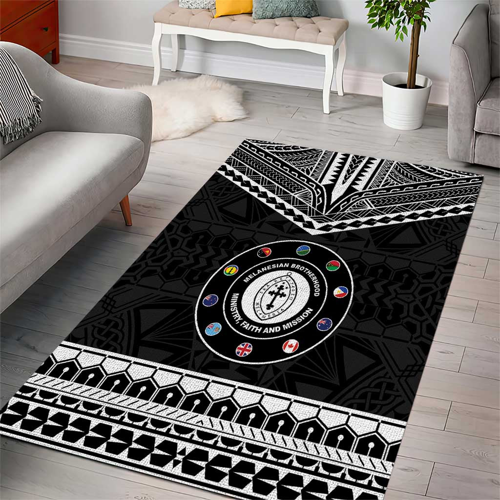 Melanesian Brotherhood Area Rug Ministry Faith And Mission - Polynesian Pride