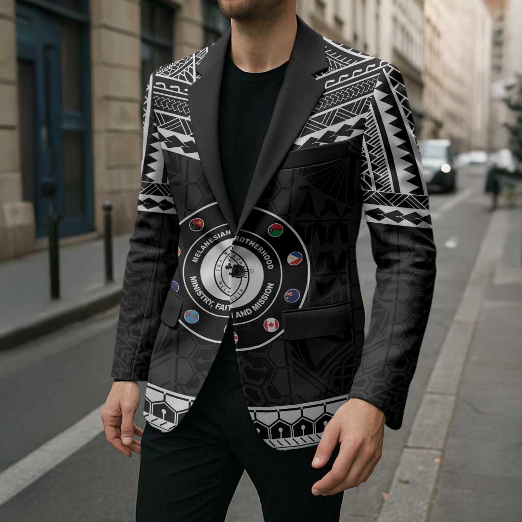 Personalised Melanesian Brotherhood Blazer Ministry Faith And Mission - Polynesian Pride
