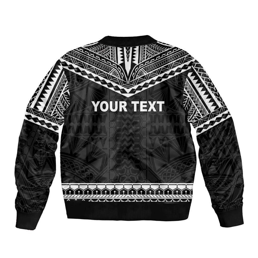 Personalised Melanesian Brotherhood Bomber Jacket Ministry Faith And Mission - Polynesian Pride
